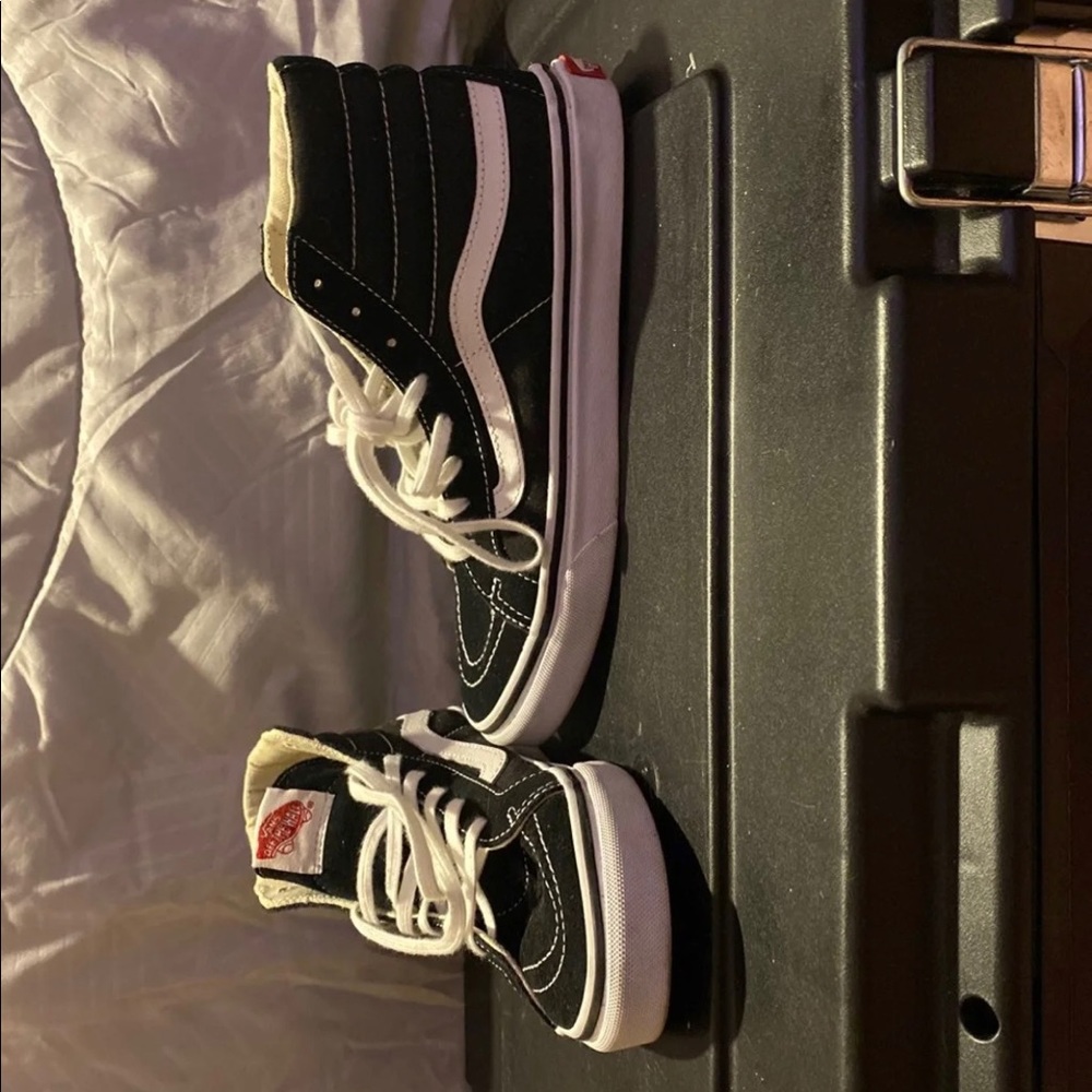 Black High Top Vans